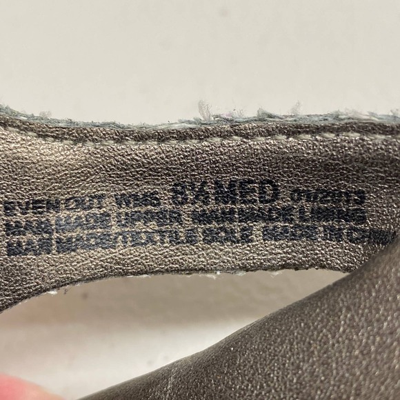 KENNETH COLE REACTION Pewter Bead Knot Thong Festival Sandals 8.5 - Picture 7 of 7